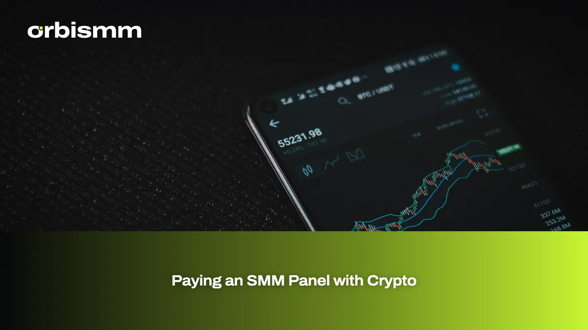 A person holding a smartphone showing a cryptocurrency wallet screen with a payment being sent.